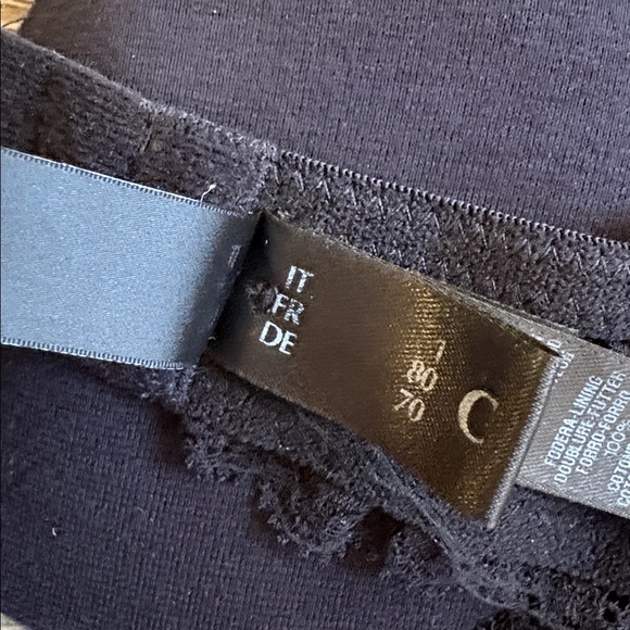 La Perla Black Lace Accent Bra - Picture 4 of 5